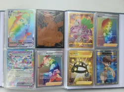 Pokemon TCG Lot Binder Collection EX/GX/V/Full Arts/Promos, PSA Card, and More - Image 1