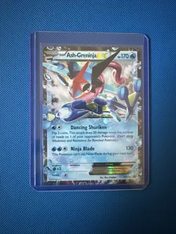 Pokemon Ash-Greninja EX XY133 Promo Holo Basic Card HP170 *see photos* - Image 1