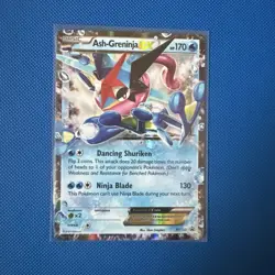 Pokemon Ash-Greninja EX XY133 Promo Holo Basic Card HP170 *see photos* - Image 2