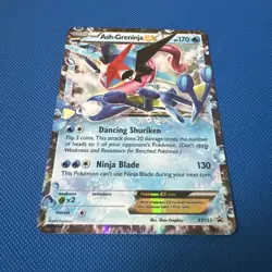 Pokemon Ash-Greninja EX XY133 Promo Holo Basic Card HP170 *see photos* - Image 4