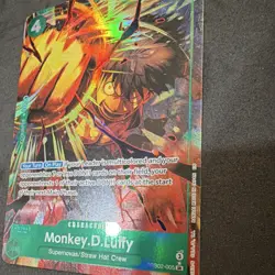 Bandai One Piece Card Game - Monkey.D.Luffy PRB02-005 SR Alt Art Foil Vol. 2 - Image 3