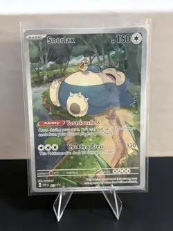 Pokemon Card Snorlax Sealed Promo SVP, Holo, English, 2023 - Image 1