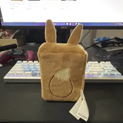 Pokemon Eevee Plush Deck Box for Pokemon TCG Card Storage from Prismatic UPC - Image 2