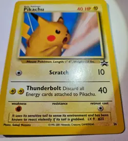 Pokemon Card - TCG Pokemon Snap Promo Pikachu Regular Card #26 - Image 5