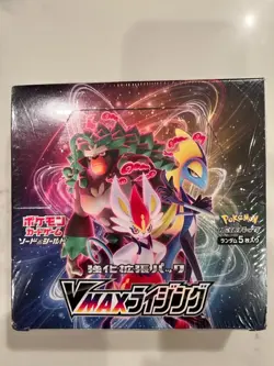 Pokemon Card Game Sword & Shield Enhanced Expansion Pack VMAX Rising Box Japanes - Image 1