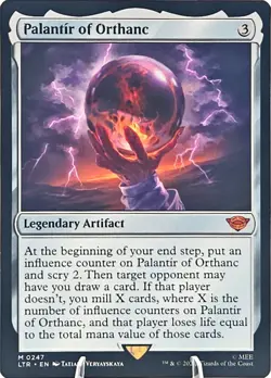Palantir of Orthanc 247 MtG NM Magic the Gathering LoTR Lord of the Rings Card - Image 2