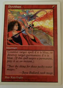 Pyroblast MTG Core Set 5th Edition Regular - Image 1