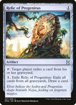 Relic of Progenitus x1 LP - Eternal Masters - Magic the Gathering MtG - Image 1