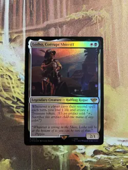 MTG Lotho, Corrupt Shirriff - Foil NM The Lord of the Rings - Image 1