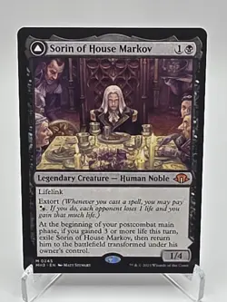 MTG Sorin of House Markov Modern Horizons 3 MH3 Rare NM Magic - Image 1