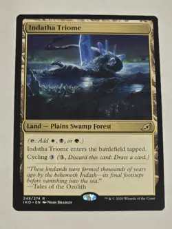 🔥 Indatha Triome [Ikoria: Lair of Behemoths] #248 - MTG - NM/M!! - Image 1