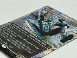 Magic The Gathering SPECTACULAR SPIDER-MAN MK 1 SUIT 0237 Textured FOIL (MINT) - Image 2