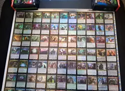 mtg Magic WAR OF THE SPARK Foil Uncut Sheet, Rares & Mythics - Image 4