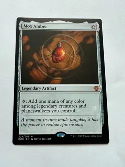 MTG Mox Amber Dominaria NM - Image 1