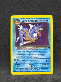 Pokemon Team Rockets Dark Gyarados 8/82 (LP) - Image 1
