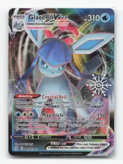 Pokemon TCG - Glaceon VMAX - 041/203 (Holiday Calendar) - Image 1