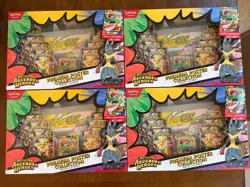 Pokemon TCG Ascended Heroes Premium Poster Collection Mega Lucario - LOT OF 4 - Image 1