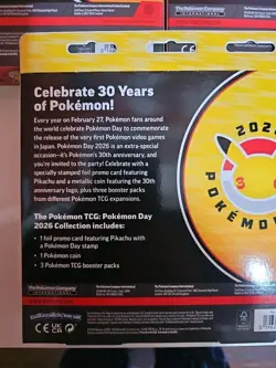 3x Pokemon TCG: Pokemon Day 2026 Collection New Sealed - Image 3