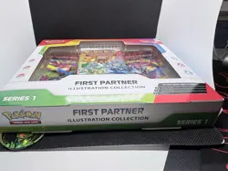 Pokemon First Partner Illustration Series 1 Box 2022 Promo Booster Sticker - Image 5