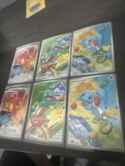 Pokemon 2026 First Partner Illustration Collection Series 1 037- 039 NM - Image 4