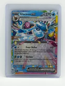Glaceon ex 26/131 Double Rare Holo - Pokemon TCG SV Prismatic Evolutions - NM - Image 1