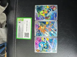 Chimchar Turtwig Piplup First Partner Illustration Collection Promo Set Pokemon - Image 1