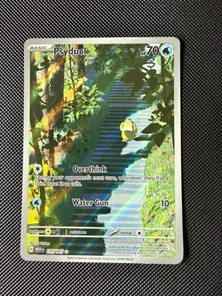 2023 Pokemon TCG Scarlet Violet 151 PSYDUCK 175/165 ILLUSTRATION RARE IR HOLO - Image 1
