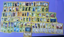 Pokemon Vintage Lot Of Base Set & Jungle Cards w/ Holo Machamp 1st Edition - Image 1