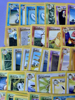 Pokemon Vintage Lot Of Base Set & Jungle Cards w/ Holo Machamp 1st Edition - Image 2