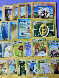 Pokemon Vintage Lot Of Base Set & Jungle Cards w/ Holo Machamp 1st Edition - Image 4