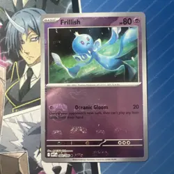 Pokemon Frillish Master Ball Pattern 044/086 Sv: White Flare Holo - Image 1