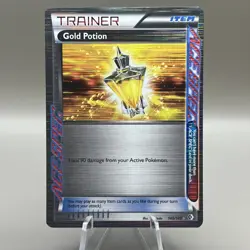 Pokemon TCG Gold Potion Boundaries Crossed 140/149 Holo Holo Rare - Image 1