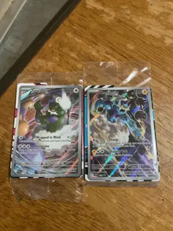Tornadus 210 & Thundurus 209 Pokemon TCG Black Bolt White Flare ETB Promo MINT - Image 1