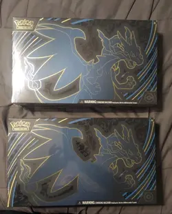 Pokemon TCG , Lot Of (2) Mega Charizard X EX Ultra Premium Collection - Image 1