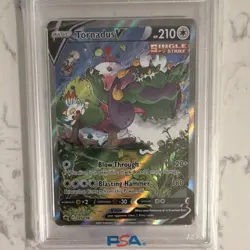 Pokemon Tornadus V Full Art Chilling Reign 185/198 PSA 10 Ultra Rare - Image 3