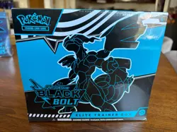 Factory Sealed Pokemon TCG Black Bolt Elite Trainer Box ETB NEW - Image 1