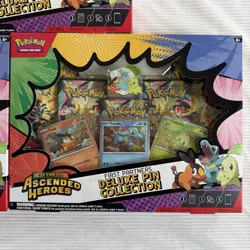 Pokemon TCG Ascended Heroes First Partners Deluxe Pin Collection LOT OF 3 - Image 4