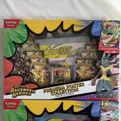 Pokemon TCG Ascended Heroes Premium Poster Collection Mega Lucario & Gardevoir - Image 2