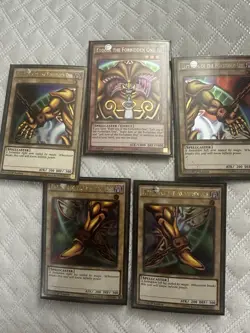 Yu-Gi-Oh! TCG Exodia Set (Exodia, Left Arm, Left Leg, Right Arm, Right Leg)... - Image 1