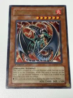 Yu-Gi-Oh! Chthonian Emperor Dragon TAEV-EN019 Ultra Rare 1st Edition VLP! - Image 1