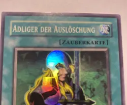 Yu-Gi-Oh Super Rare PSV-G034 Holo UL unbespielte Karte Adliger der Ausloschung - Image 3