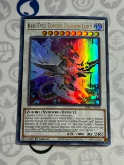 Red-Eyes Zombie Dragon Lord - DIFO-EN039 - Ultra Rare (NM) - Yugioh - Image 1