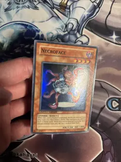 (VHL) Necroface CRMS-ENSE1 Yugioh TCG Super Rare LP (1) - Image 2