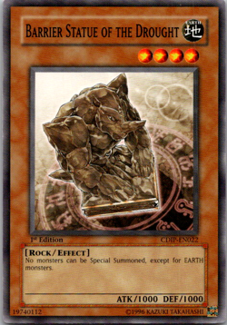 Barrier Statue of the Drought CDIP-EN022 1st Edition - Image 1