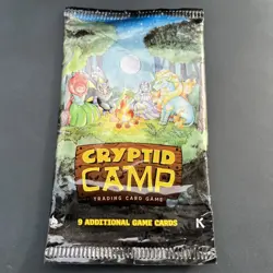 2024 Cryptid Camp TCG - Kickstarter KS Booster Pack - 9 Cards - Brand New Sealed - Image 1