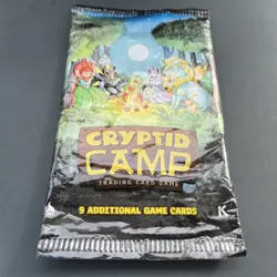 2024 Cryptid Camp TCG - Kickstarter KS Booster Pack - 9 Cards - Brand New Sealed - Image 4