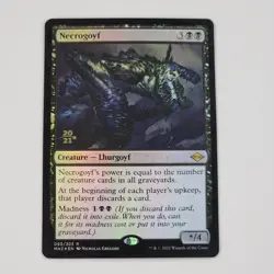 MTG Necrogoyf FOIL Rare Promo Stamp Modern Horizons 2 MH2 093/303 Magic Card LP - Image 1