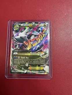 Pokemon Card M Latios EX 59/108 Ultra Rare XY Roaring Skies MP - Image 1