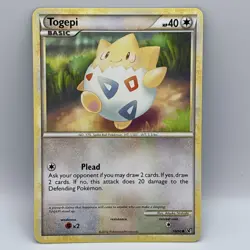 Pokemon Card Togepi Undaunted Common 70/90 - Image 1