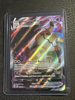 Mimikyu VMAX 069/172 Pokemon Brilliant Stars Sword Shield Ultra Rare Card | NM - Image 1